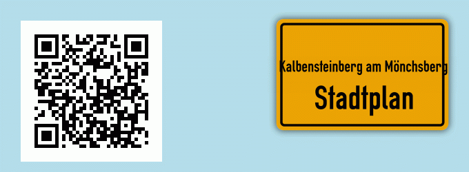 Stadtplan Kalbensteinberg am Mönchsberg