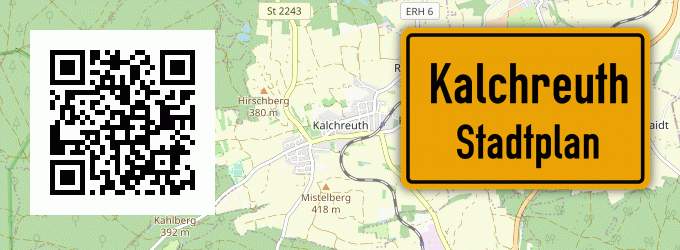 Stadtplan Kalchreuth