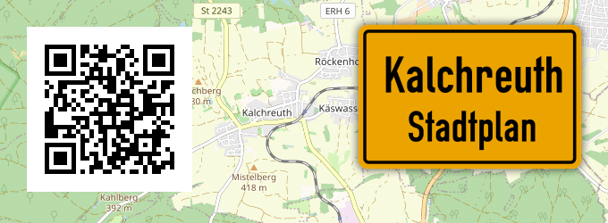 Stadtplan Kalchreuth