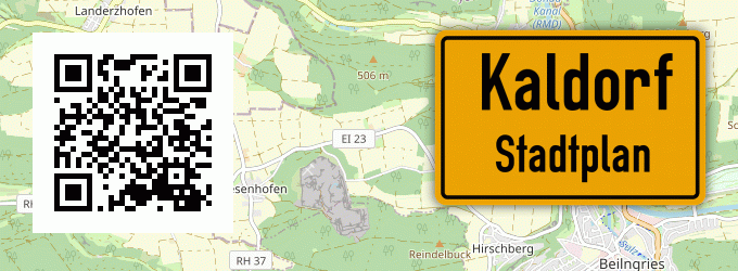 Stadtplan Kaldorf