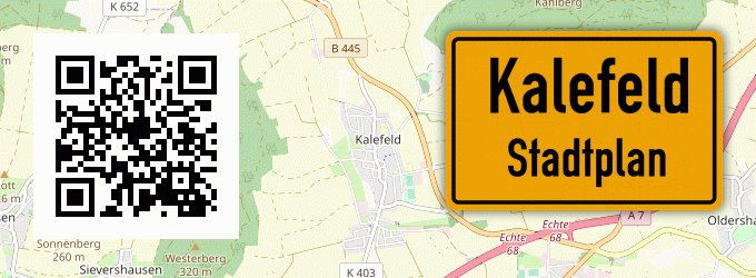 Stadtplan Kalefeld