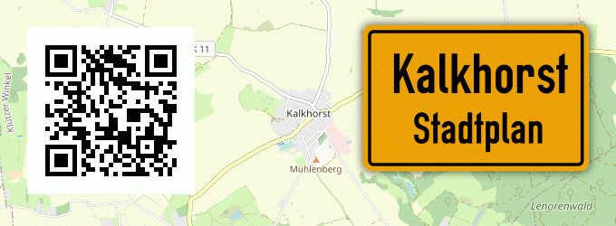Stadtplan Kalkhorst