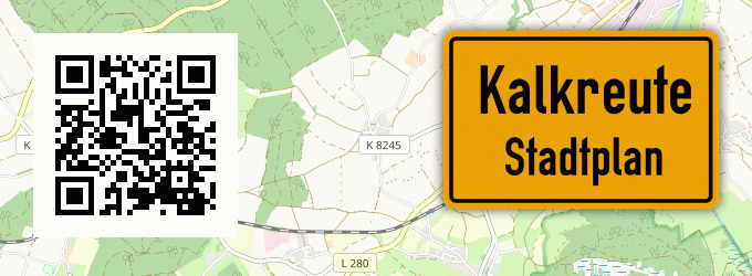 Stadtplan Kalkreute
