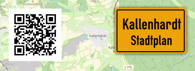 Stadtplan Kallenhardt