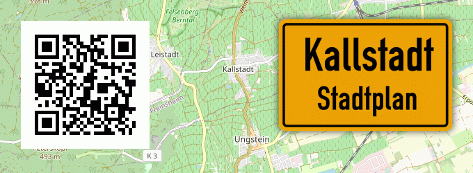 Stadtplan Kallstadt, Pfalz