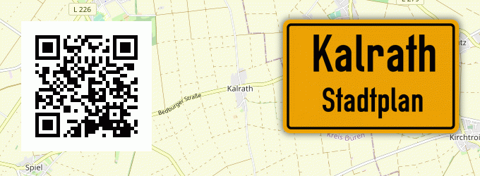 Stadtplan Kalrath