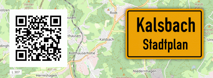 Stadtplan Kalsbach