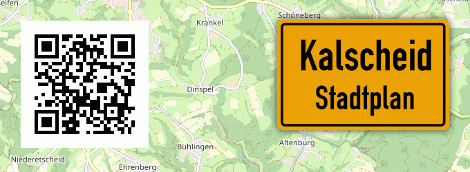 Stadtplan Kalscheid, Westerwald