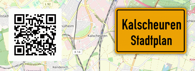 Stadtplan Kalscheuren