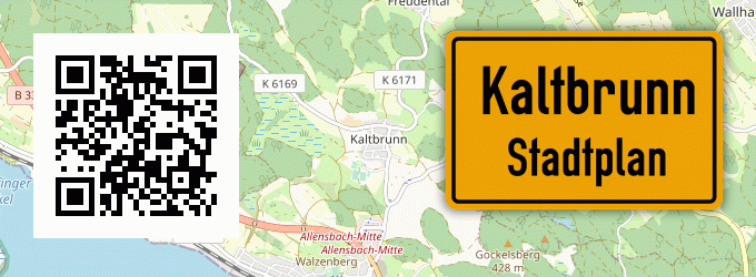 Stadtplan Kaltbrunn