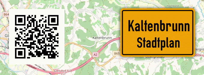 Stadtplan Kaltenbrunn, Oberpfalz