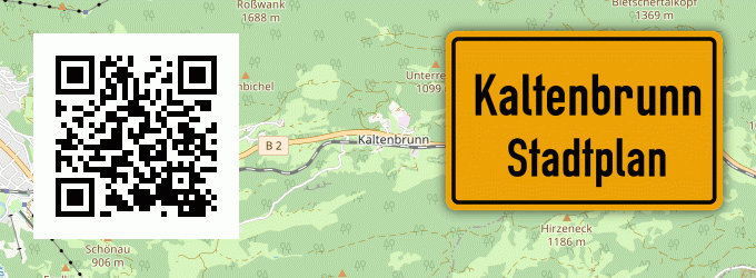 Stadtplan Kaltenbrunn