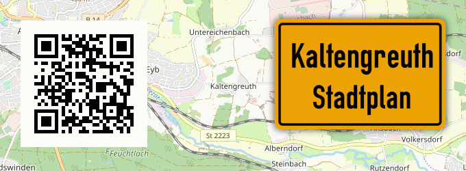 Stadtplan Kaltengreuth