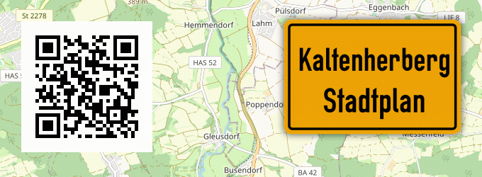 Stadtplan Kaltenherberg