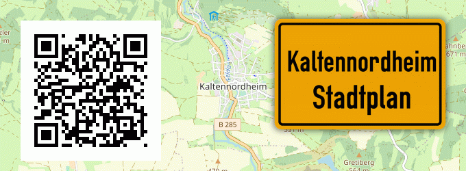 Stadtplan Kaltennordheim