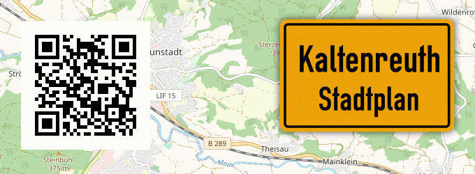Stadtplan Kaltenreuth