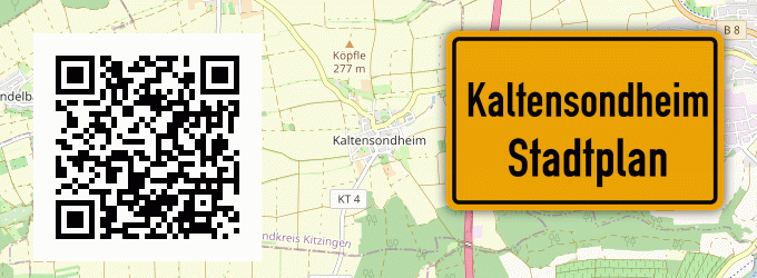 Stadtplan Kaltensondheim
