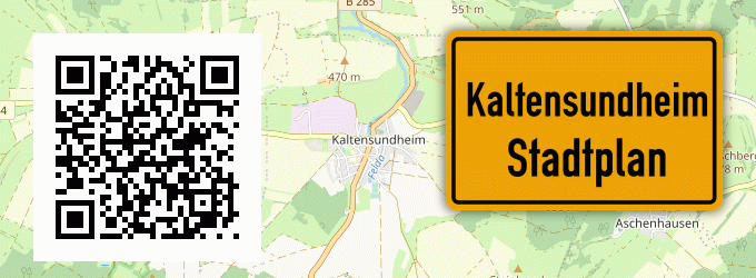 Stadtplan Kaltensundheim