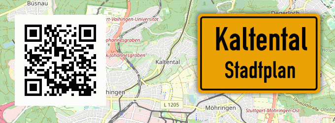 Stadtplan Kaltental