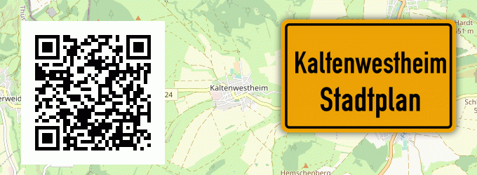 Stadtplan Kaltenwestheim