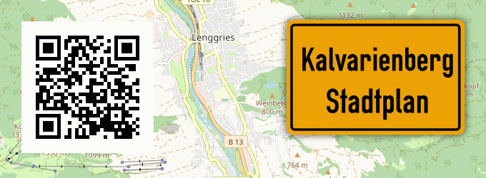 Stadtplan Kalvarienberg