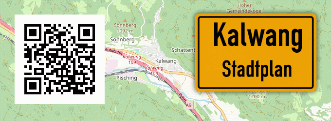 Stadtplan Kalwang