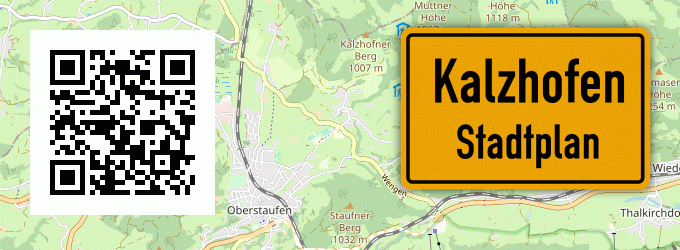 Stadtplan Kalzhofen
