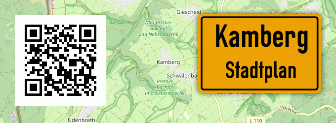 Stadtplan Kamberg
