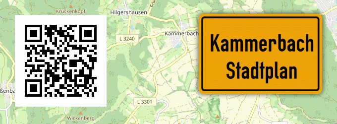 Stadtplan Kammerbach