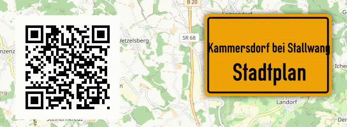 Stadtplan Kammersdorf bei Stallwang