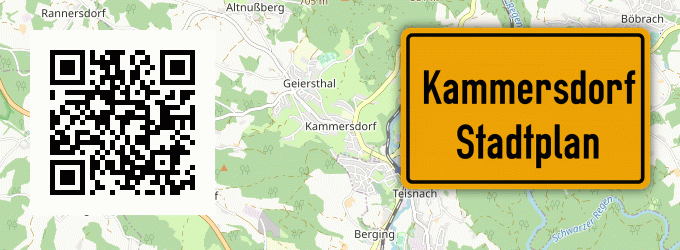 Stadtplan Kammersdorf