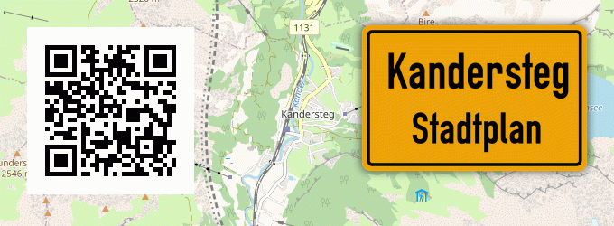 Stadtplan Kandersteg