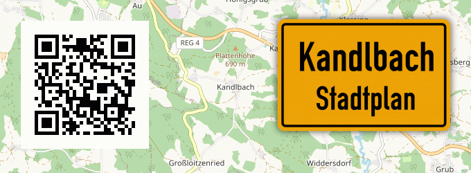 Stadtplan Kandlbach