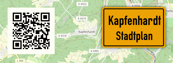 Stadtplan Kapfenhardt