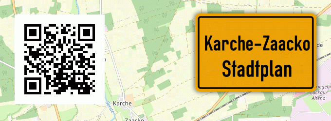 Stadtplan Karche-Zaacko