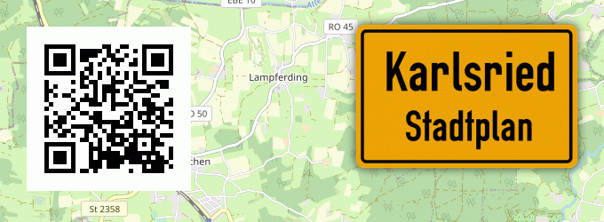 Stadtplan Karlsried