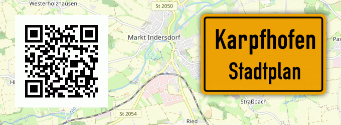 Stadtplan Karpfhofen