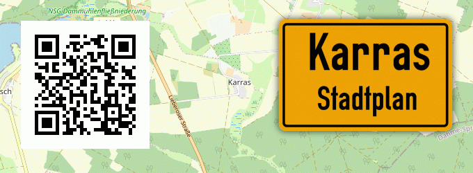 Stadtplan Karras