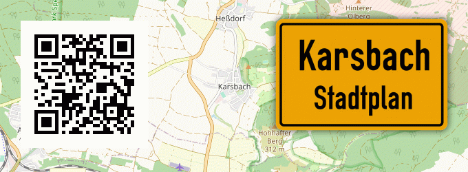 Stadtplan Karsbach