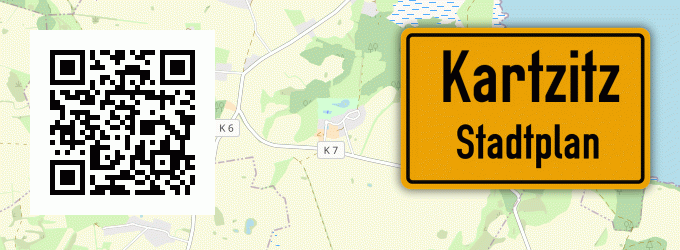Stadtplan Kartzitz