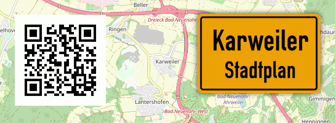 Stadtplan Karweiler