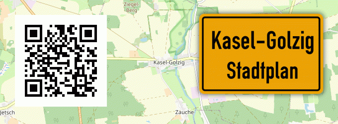 Stadtplan Kasel-Golzig