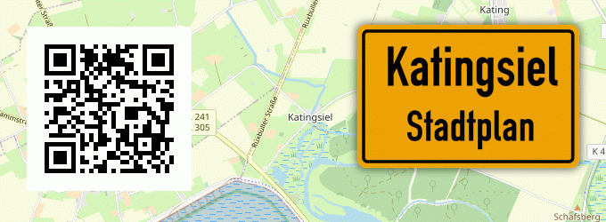 Stadtplan Katingsiel