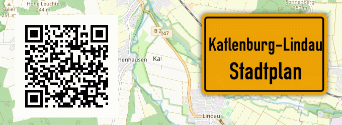 Stadtplan Katlenburg-Lindau