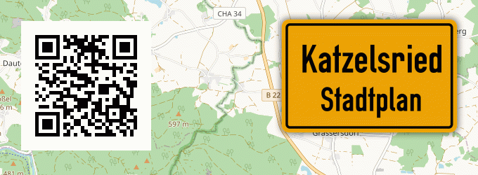 Stadtplan Katzelsried