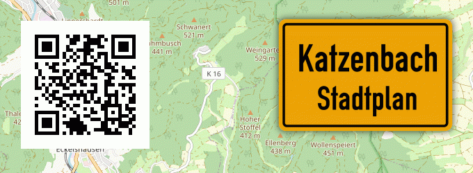 Stadtplan Katzenbach