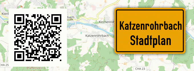 Stadtplan Katzenrohrbach, Bayern