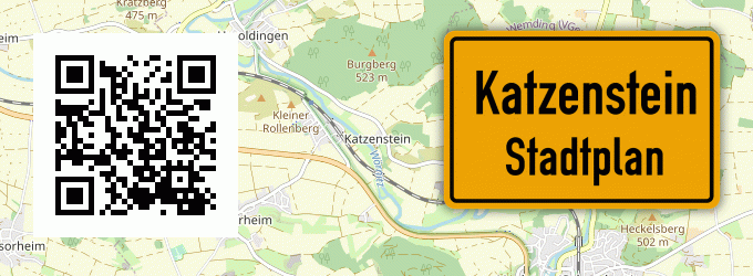 Stadtplan Katzenstein