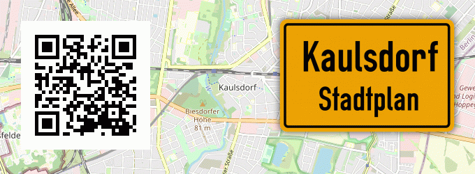 Stadtplan Kaulsdorf