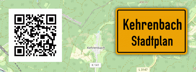 Stadtplan Kehrenbach